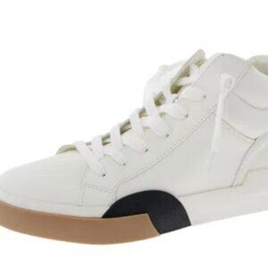 DV Dolce Vita Holand Sneakers Women’s 9.5 White Hidden Wedge High Top Casual